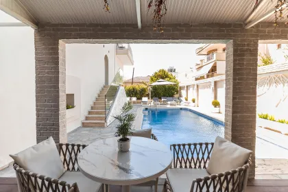 ALKYONIS HOTEL Pools & Beach