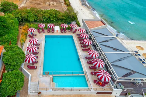 AMMON ZEUS LUXURY BEACH HOTEL Pools & Beach