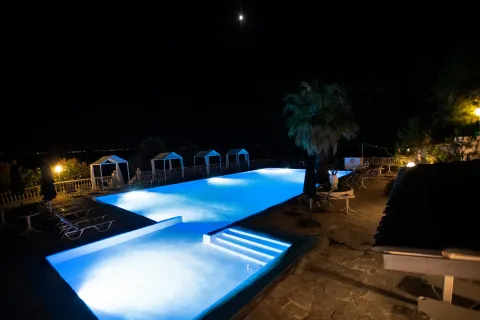 BIANCO OLYMPICO BEACH RESORT Pools & Beach