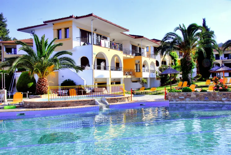 CHROUSSO VILLAGE HOTEL Pools & Beach
