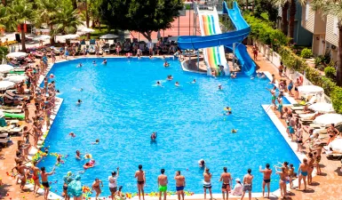 CONCORDIA CELES HOTEL Pools & Beach
