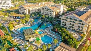 DIAMOND EXCELLENCE RESORT-SPA (ex.CRYSTAL PALACE) Pools & Beach
