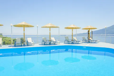 DIONYSOS HOTEL Pools & Beach