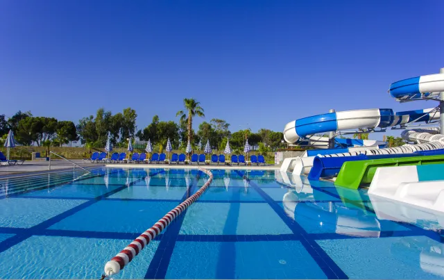 EFTALIA SPLASH RESORT HOTEL Pools & Beach