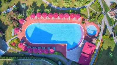 JUSTINIANO DELUXE RESORT Pools & Beach
