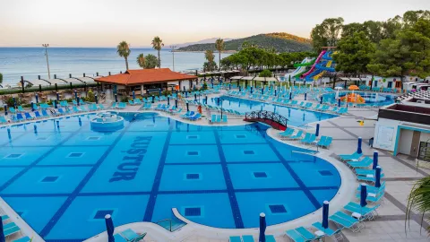KUSTUR CLUB HOLIDAY VILLAGE Pools & Beach