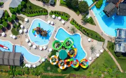 LIMAK LARA DELUXE RESORT Pools & Beach