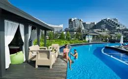 LIMAK LARA DELUXE RESORT Pools & Beach