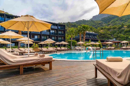 MANASPARK DELUXE OLUDENIZ HOTEL Pools & Beach
