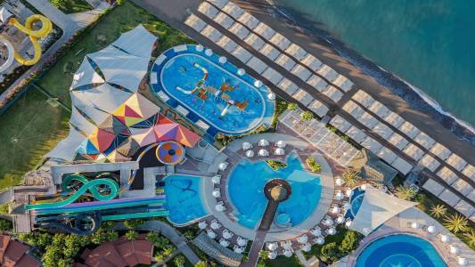 PAPILLON BELVIL RESORT-SPA Pools & Beach