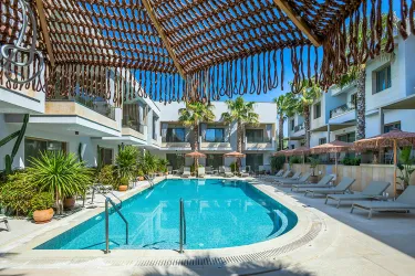 PEFKI DELUXE RESIDENCES Pools & Beach