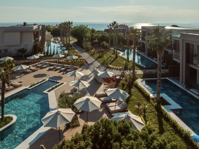 PORTES THEROS HOTEL ADULTS ONLY 18+ Pools & Beach