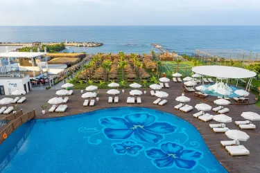 RUBI PLATINUM SIGN Pools & Beach