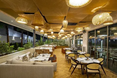 RUBI PLATINUM SIGN Restaurants