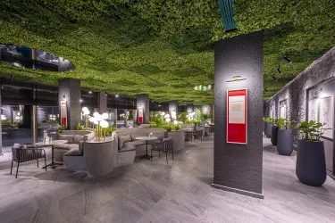 RUBI PLATINUM SIGN Restaurants