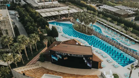 SATURN PALACE Pools & Beach