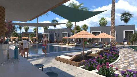 TERME DI HISSAR Pools & Beach