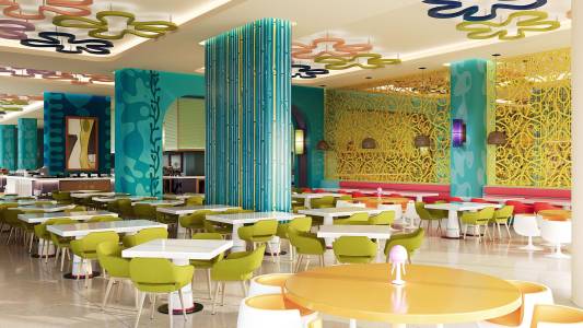 THE LAND OF LEGENDS NICKELODEON HOTEL Restaurants