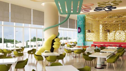 THE LAND OF LEGENDS NICKELODEON HOTEL Restaurants