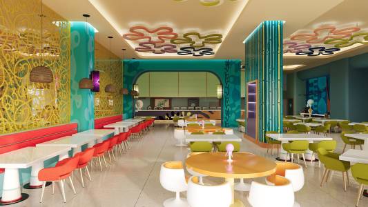 THE LAND OF LEGENDS NICKELODEON HOTEL Restaurants