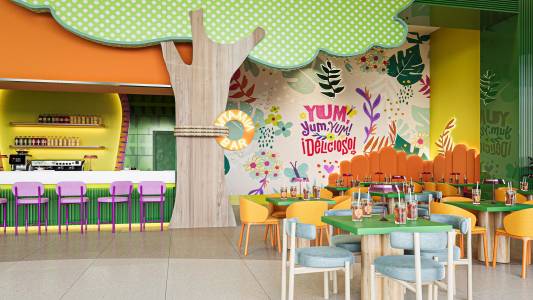 THE LAND OF LEGENDS NICKELODEON HOTEL Bars