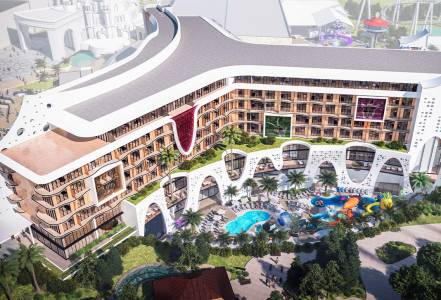 THE LAND OF LEGENDS NICKELODEON HOTEL Pools & Beach